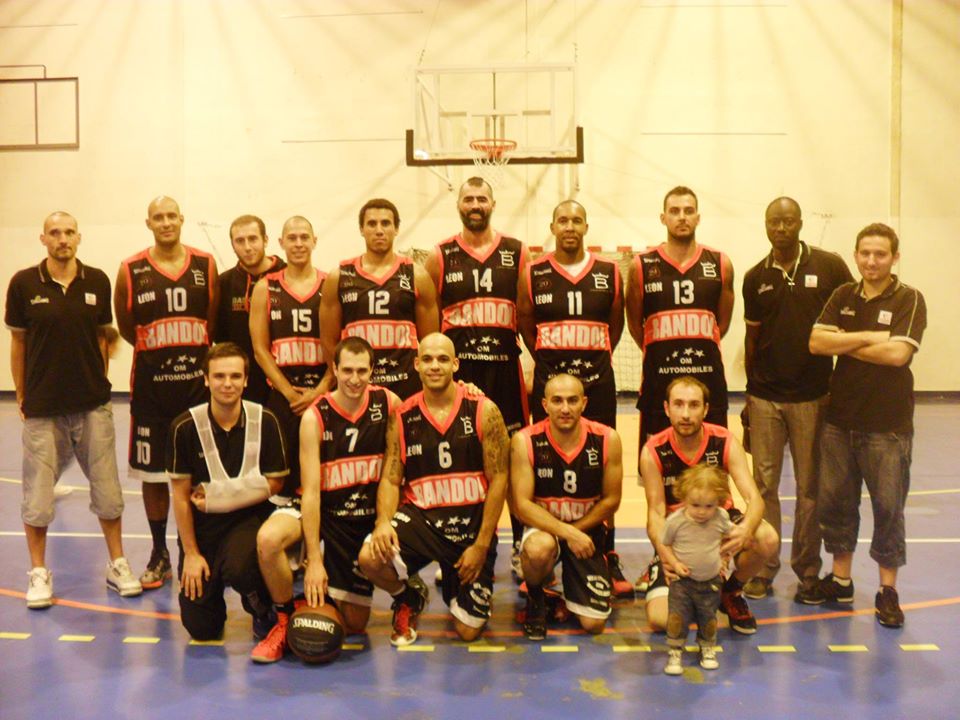 Equipe du Bandol Basket Club (BBC), en 2012-2013