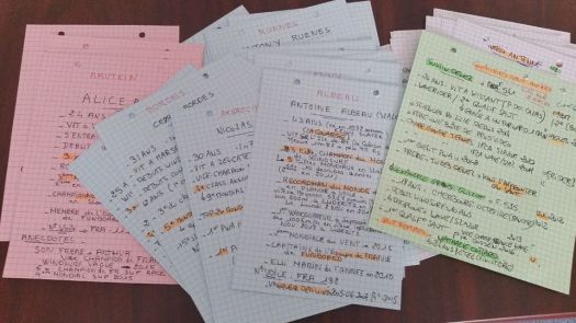 Mes fiches de journaliste beIN Sports - Indoor de France 2016