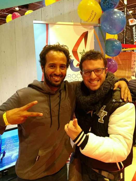 Avec Boujmaa Guilloul