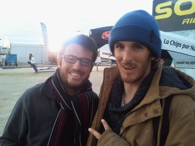 Avec Thomas Traversa