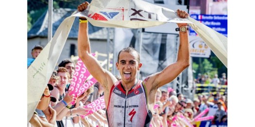 Ruben Ruzafa lors du XTerra France 2014, à Xonrupt / Photo Jérôme HUMBRECHT