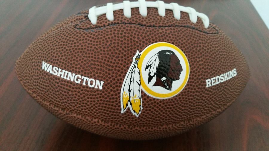 Ballon Foot US Washington Redskins