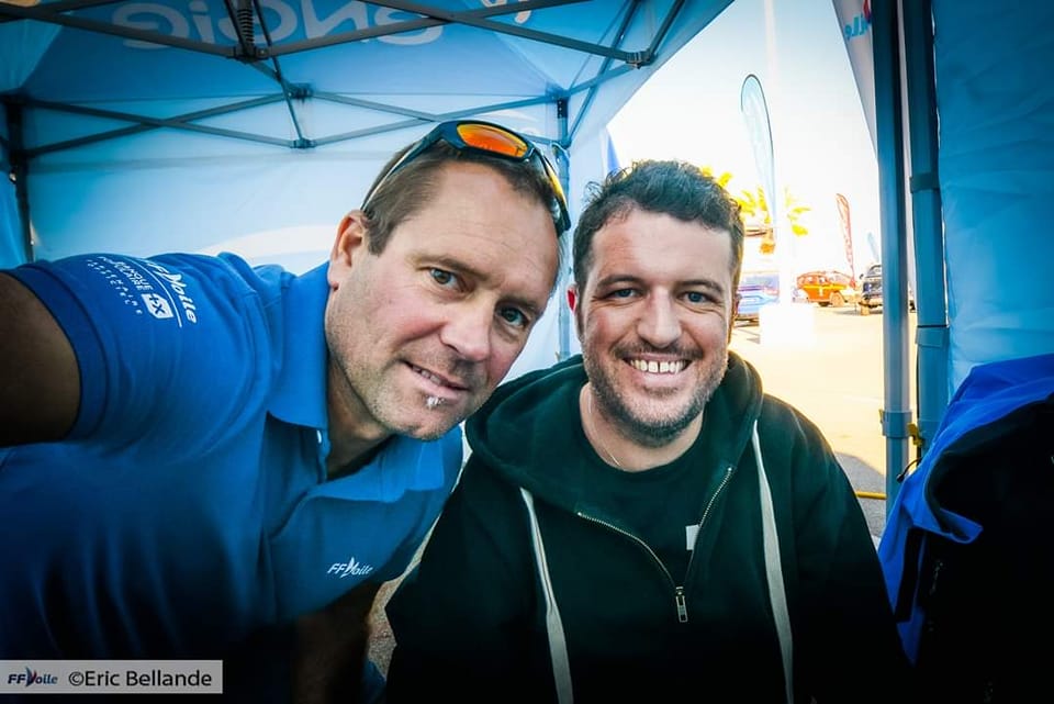 Engie Kite Tour 2022 Cannes - Nicolas Arquin Eric Bellande