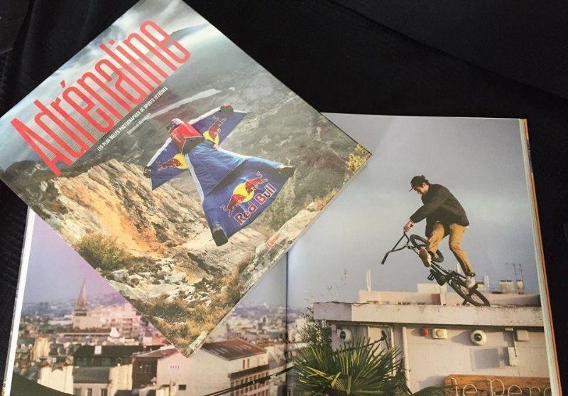Livre Adrénaline - sports extrêmes Red Bull