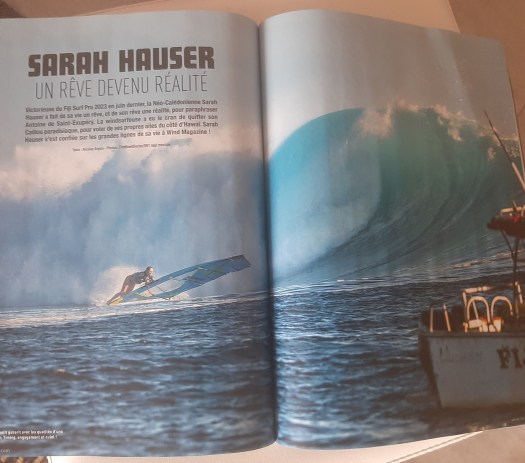 ITW Sarah Hauser Wind Magazine / photo Fishbowl Diaries