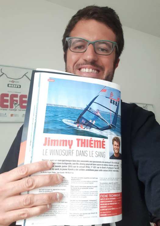Interview Jimmy Thiémé Wind Magazine
