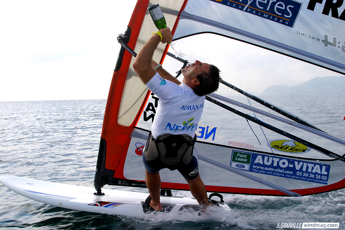 Antoine Albeau-Celebration / Photo Jean Souville
