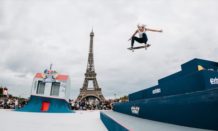 Leticia Bufoni au Red bull Paris Conquest