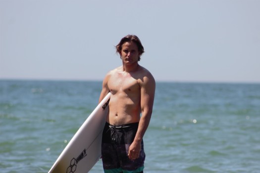 Le surfeur français Renan Graville, objectif CT