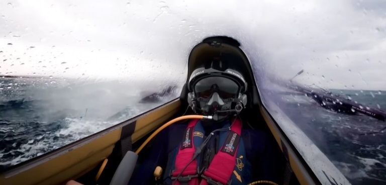 SP80, un run à 41 noeuds de vitesse moyenne sur 500m