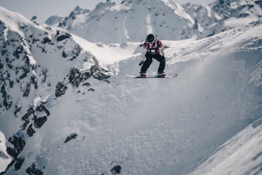 Anna Martinez, championne de snowboard freeride / Photo Mia Maria Knoll