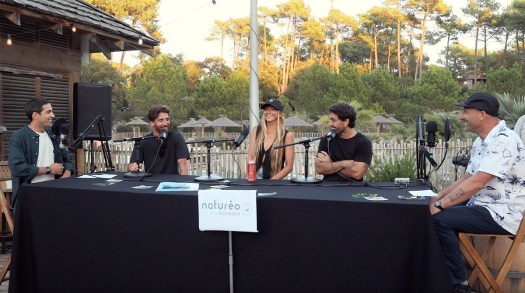 Le podcast Impact Zone en live, avec la surfeuse pro Maud Le Car