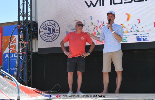 Philippe Lavigne lors du Défi Wind 2022 / Photo Jean-Marc Cornu