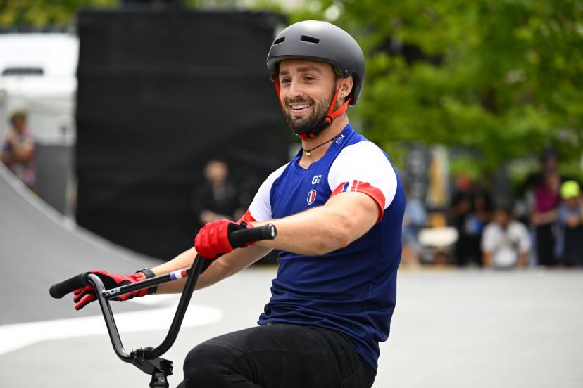 Anthony Jeanjean-BMX Freestyle Park / Photo J-M Hervio/ L'Equipe
