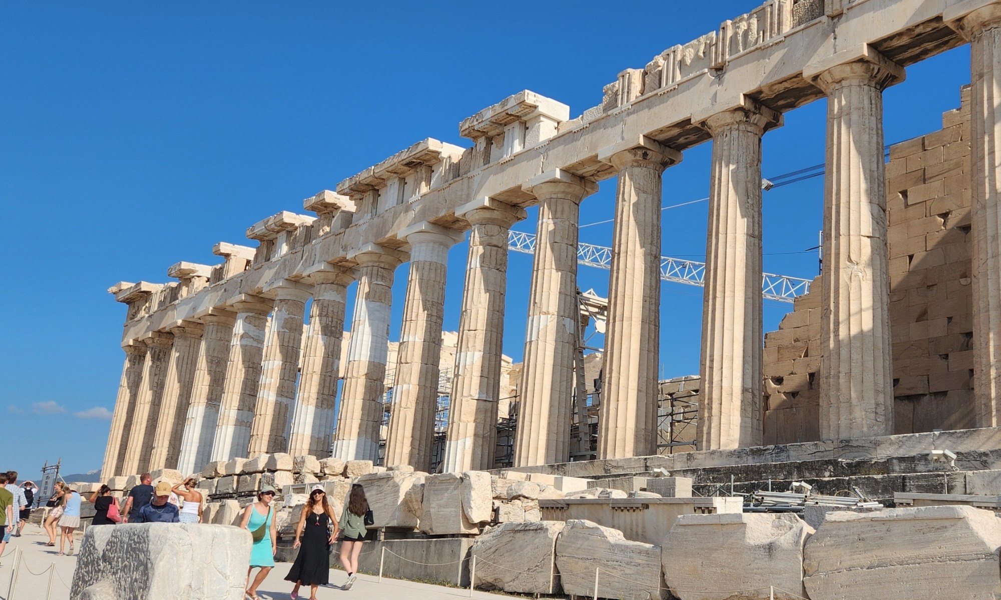 Le Parthénon, à Athènes en Grèce