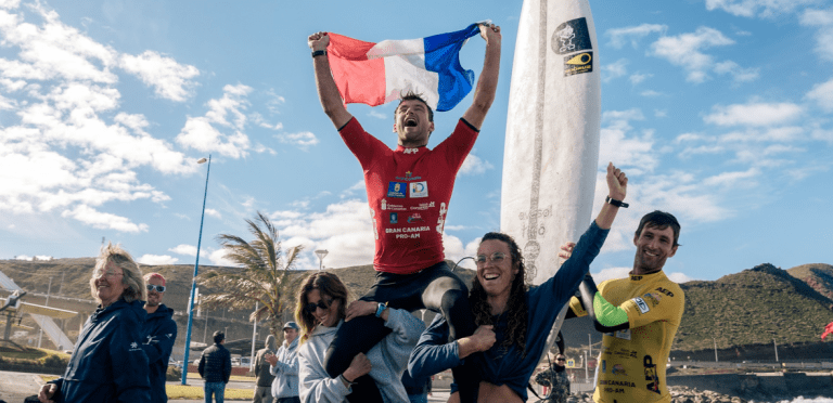 Benoit Carpentier, double champion du monde de Stand Up Paddle sur l'APP World Tour 2025