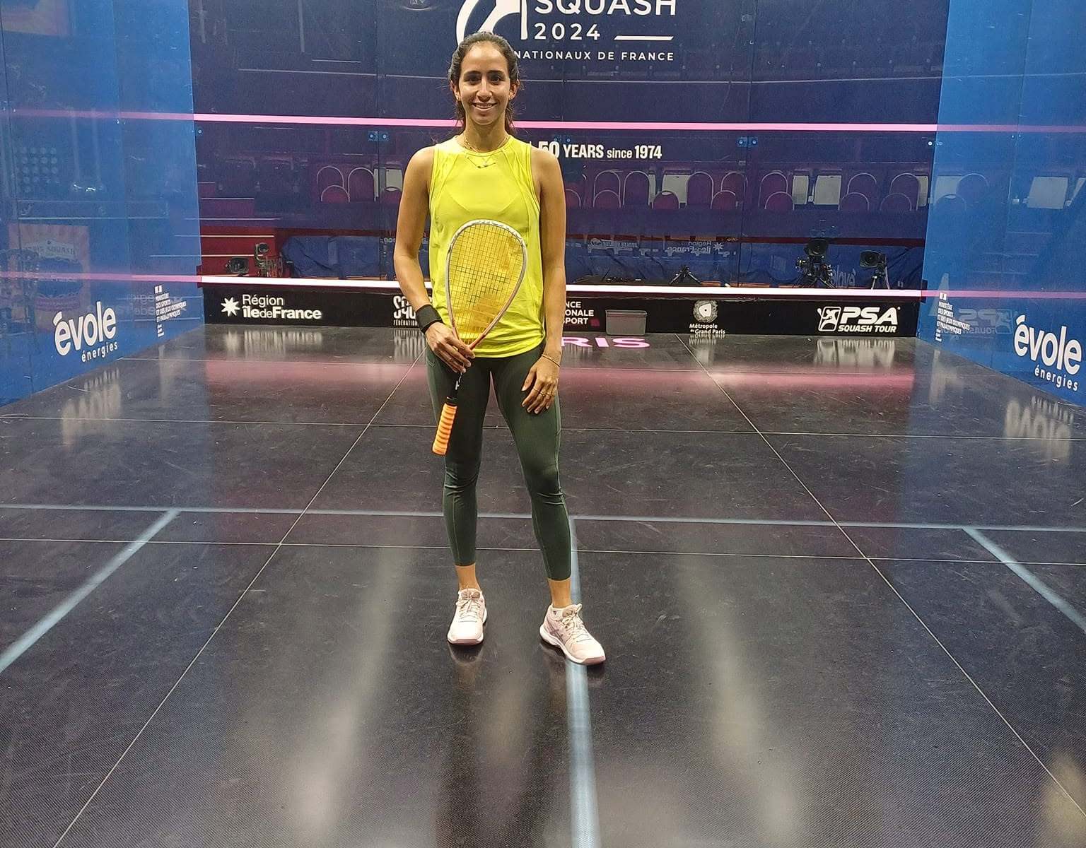 Internationaux de France de Squash 2024 - L'Egyptienne Nouran Gohar