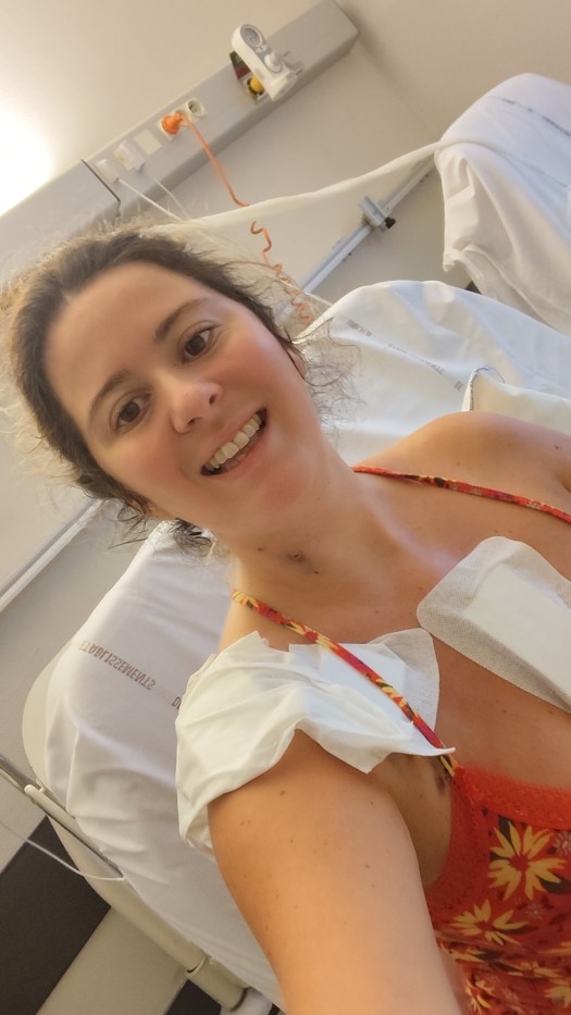 Clémence Gualy, ambassadrice La Nage du Coeur